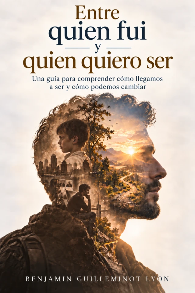 Portada de Entre quien fui y quien quiero ser, de Benjamín Guilleminot Lyon